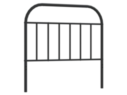 Cabeceira de substituição de 107 cm em metal marrom, exclusiva da MAISON.
