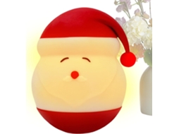 Luz De Natal Para Dormir, Suave, Segura, Em Formato Papai Noel,