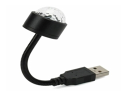 Lurelia Projetor Led Usb Para Carro, 7 Cores, Céu Estrelado