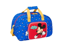 Mochila Infantil - Safta - Mickey Mouse - 40x24x23 Cm - 450 G - Multicolorido - Poliéster - Zíper