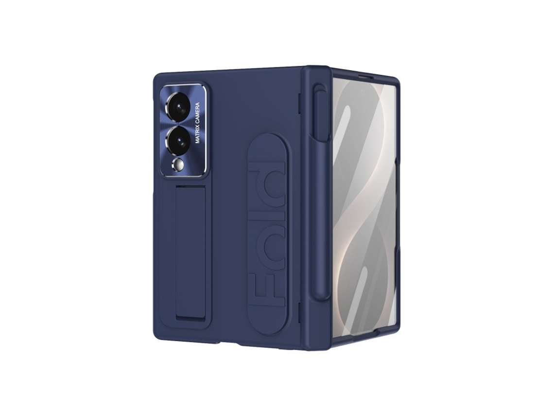 Capa Eifson Para Samsung Galaxy Z Fold8, Com Caneta - Compatível - Azul
