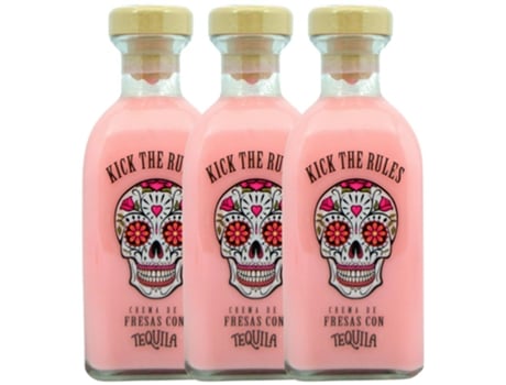 Tequila LASIL Lasil Kick The Rules Crema De Fresas Con Tequila (0.7 L - 3 unidades)