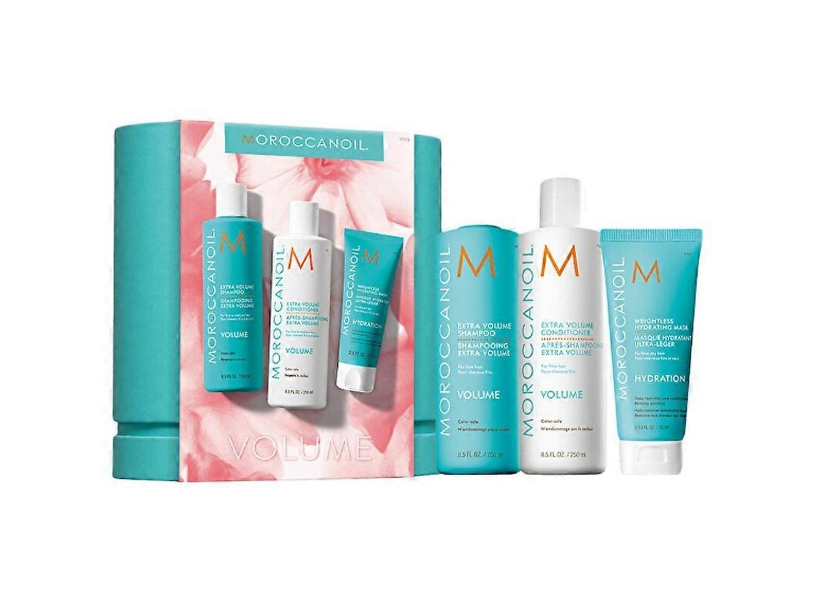 Kit Presente De Cuidados Capilares Com Volume, Caixa Temática Primavera
