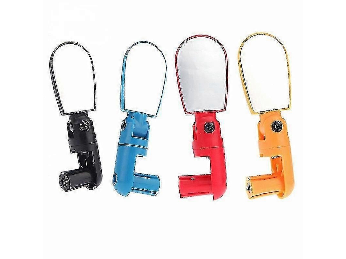Retrovisor Ajustável Para Bicicleta, Compacto, Com Espelho Plano