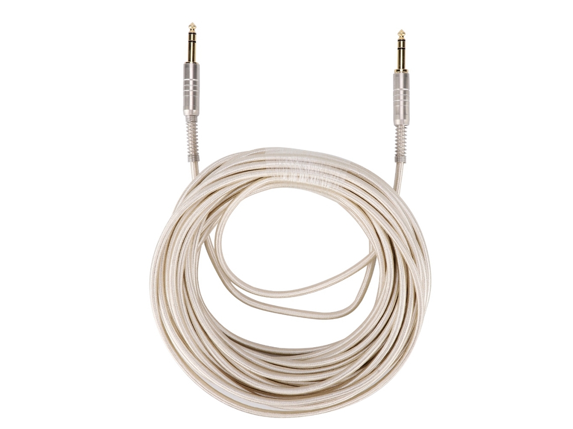 Adaptador de Áudio Macho macho 6.35mm Dourado LAXISCREED