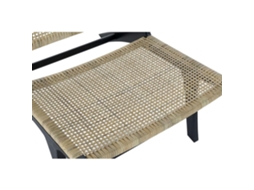 Poltrona Dkd Home Decor Preto Rotim Teca 65 X 78 X 68 Cm