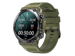 Relógio inteligente K56 Pro com Bluetooth, rastreador de fitness, monitor de frequência cardíaca, 400mAh, 1,39 polegadas, para Android e iOS, bicicleta elétrica