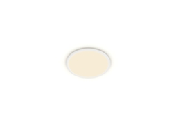 Plafón Led Superslim Ip44 Regulável 3 Níveis 22W Philips Cl550 Preto LEDKIA