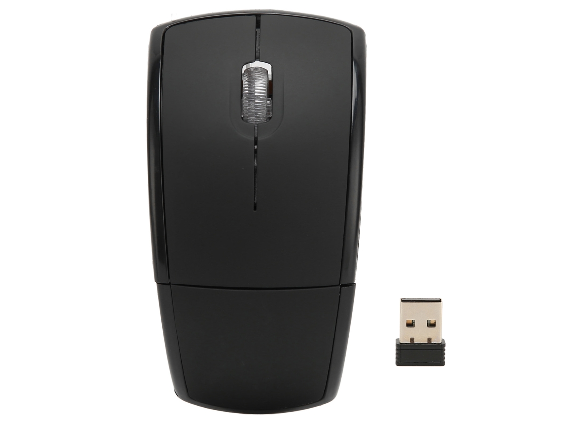 Aetheria mouse Sem Fio Plegável 2.4g Portátil Compacto 1600dpi para Escritório e Jogos Preto