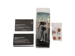 Fones de Ouvido Intra auriculares para Jogos com Cancelamento de Ruído JBL T110 Preto Silicone EOOCOO