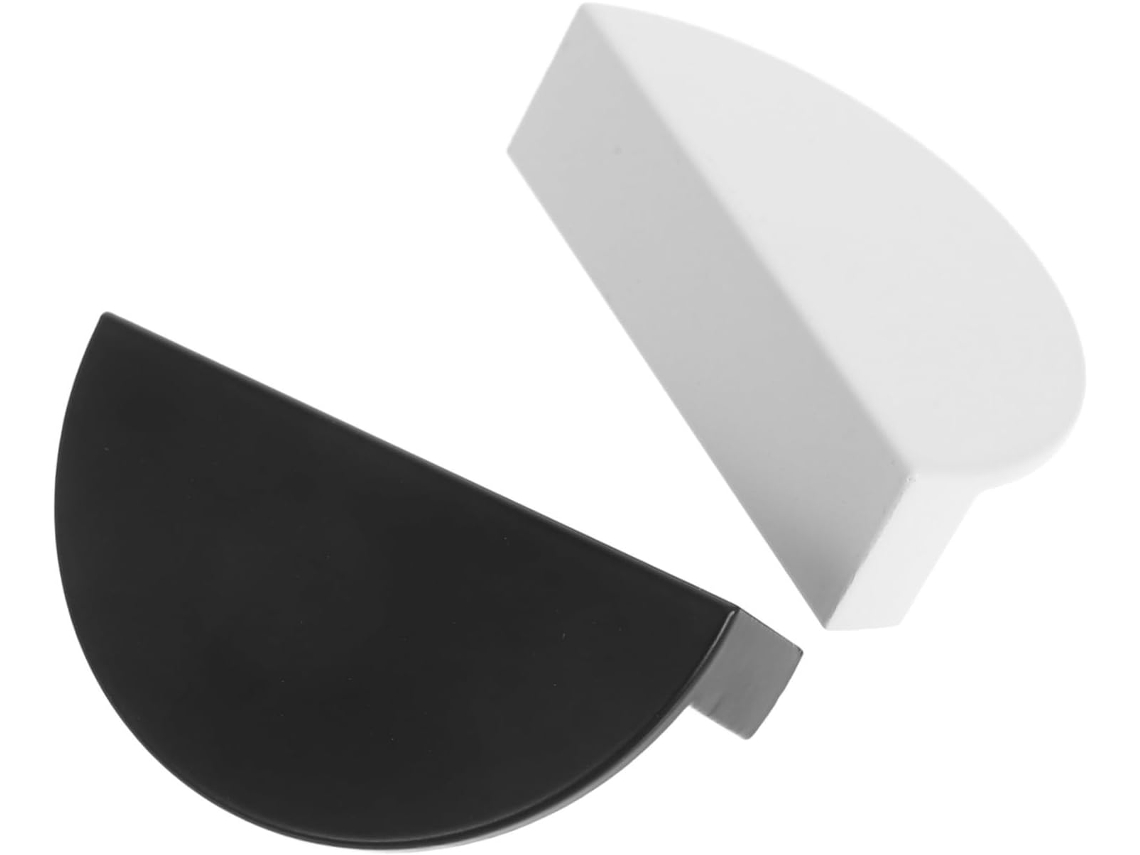 Kichouse Conjunto De 2-puxadores Meia Gaveta Em Estilo Nórdico, Puxadores Decorativos Para Armários De Meninos E Meninas