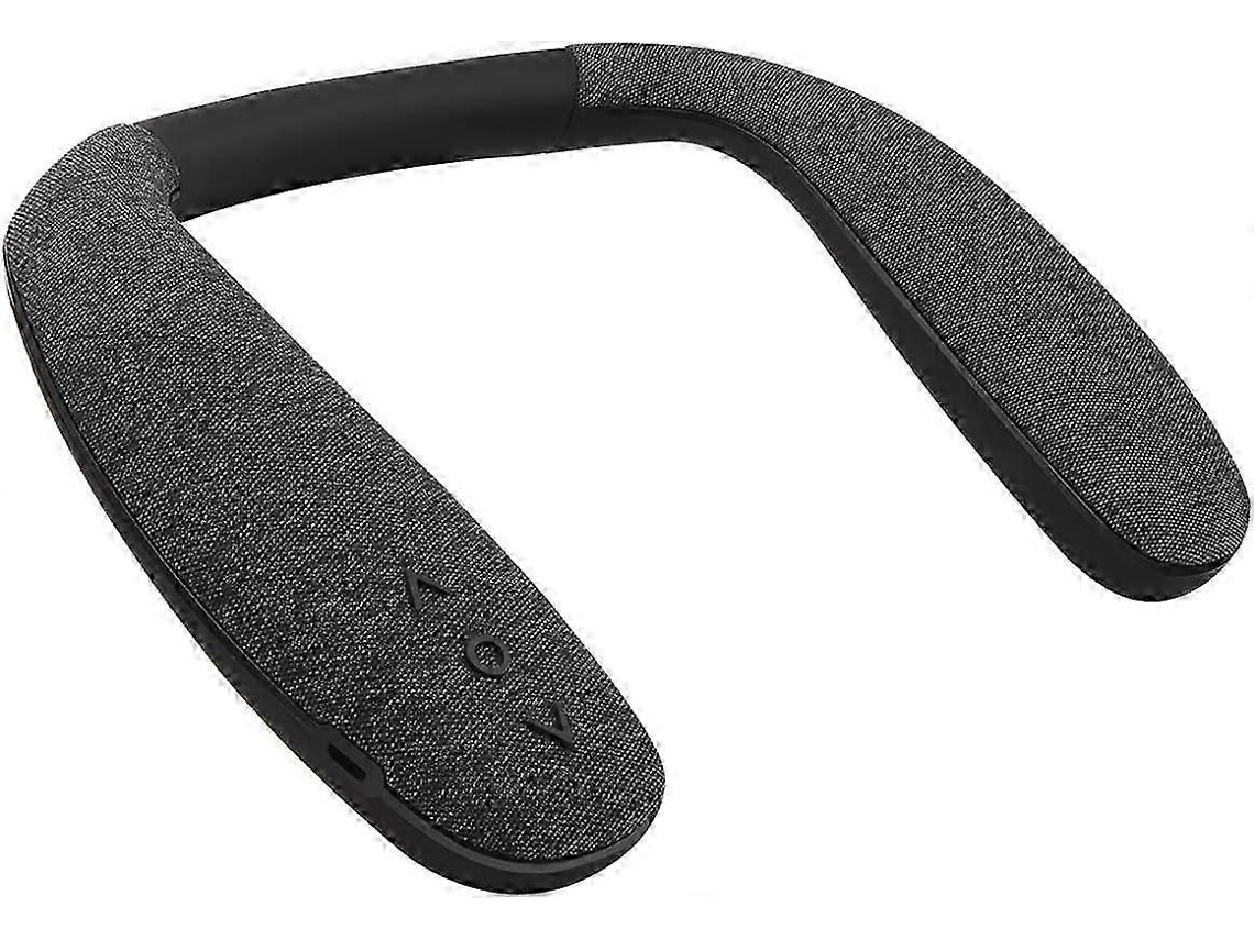 Alto Falante De Pescoço Bluetooth, Alto Falante Complementar Preto, Alto Falante De Áudio Sem Fio Portátil, 10 Horas De Reprodução Olysi Shop