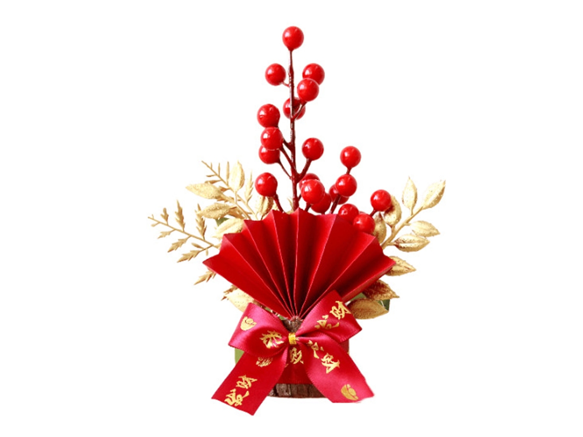 Decoração de Árvore da Sorte para Mesa de 20cm para Festa e Mudança