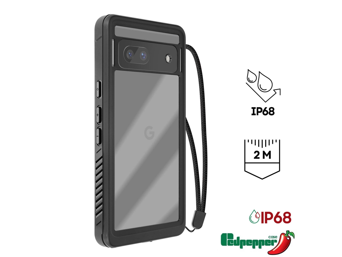 Capa para Google Pixel 7A REDPEPPER Acrílico Preto .