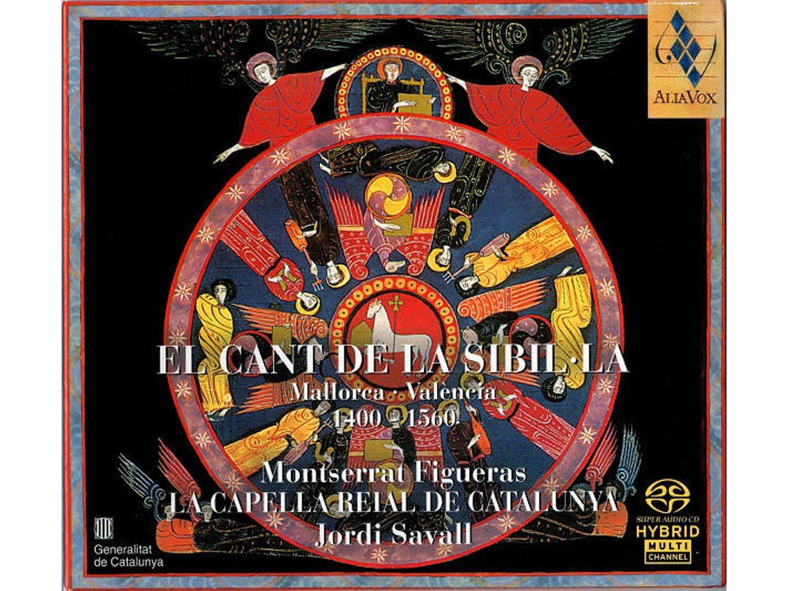 CD Montserrat Figueras • La Capella Reial De Catalunya • Jordi Savall - El Cant De La Sibil·la (Mallorca • València 1400-1560) (1CDs)