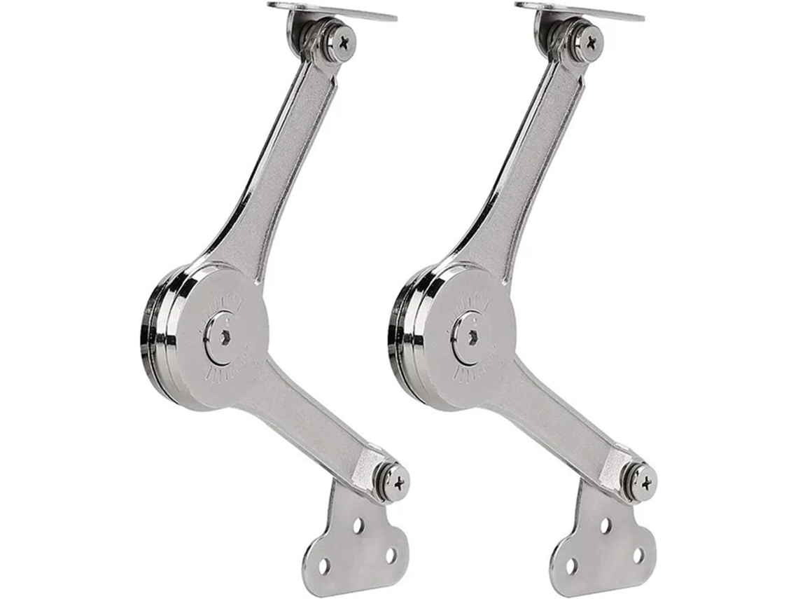 Conjunto De 2 Peças Suporte Ajustável Para Dobradiças Portas Armários