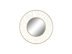 Espelho De Parede Home Esprit Dourado 70 X 2 X 70 Cm