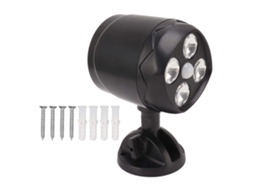 Lâmpada Spot LED Externa com Sensor de Movimento Ajustável | S/MARCA