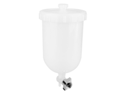 Copo de tinta de plástico com alimentação lateral para pistolas de pintura W101, W71, R-2, K-2 e F-2, 400ml