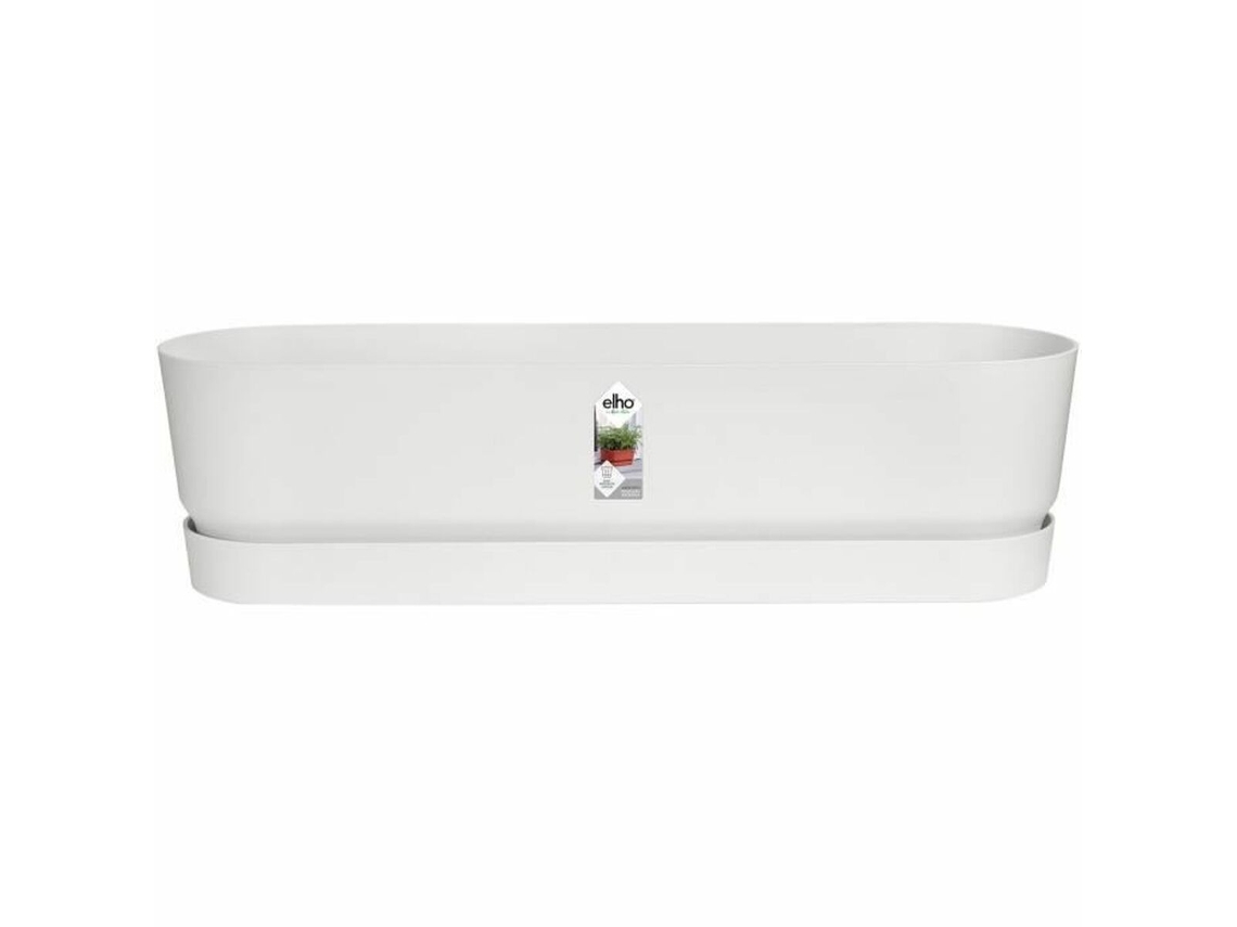 Floreira Elho Branco 70 Cm Plástico Ovalada