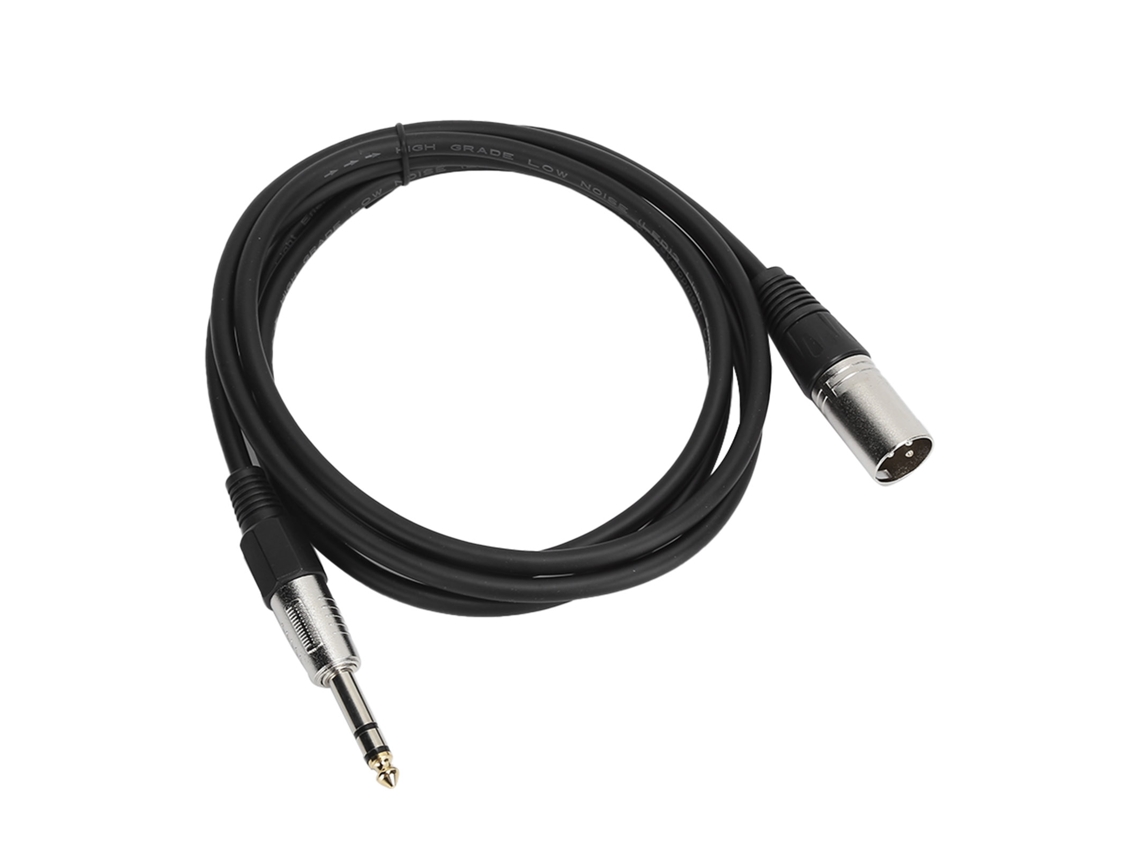 Aetheria cabo Xlr Macho para 6.35mm Macho 1/4in Balanced 2m Cobre Sem Oxigênio Pvc
