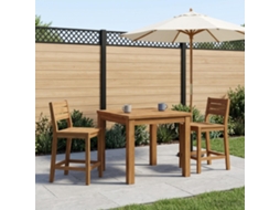 Vidaxl Mesa De Centro Natural 50 X 48,5 X 36 Cm