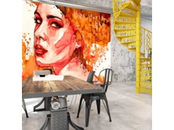 Papel de Parede ARTGEIST Orange Lady (100x70 cm)