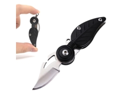 Cortador De Bolso Portátil Em Aço Inoxidável Mini Chaveiro Sobrevivência Para Homens E Mulheres