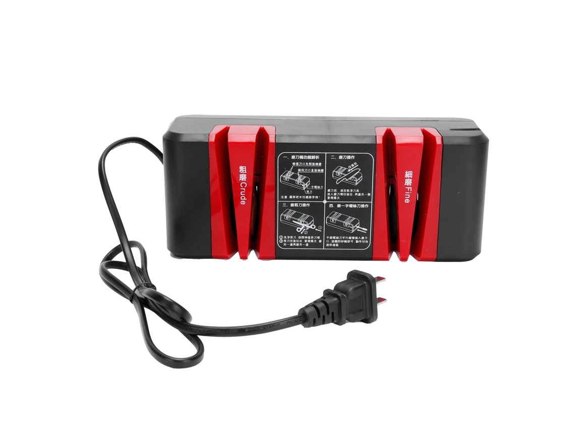 afiador de facas elétrico automático com pedra de afiar para cozinha e ferramentas de corte S/MARCA