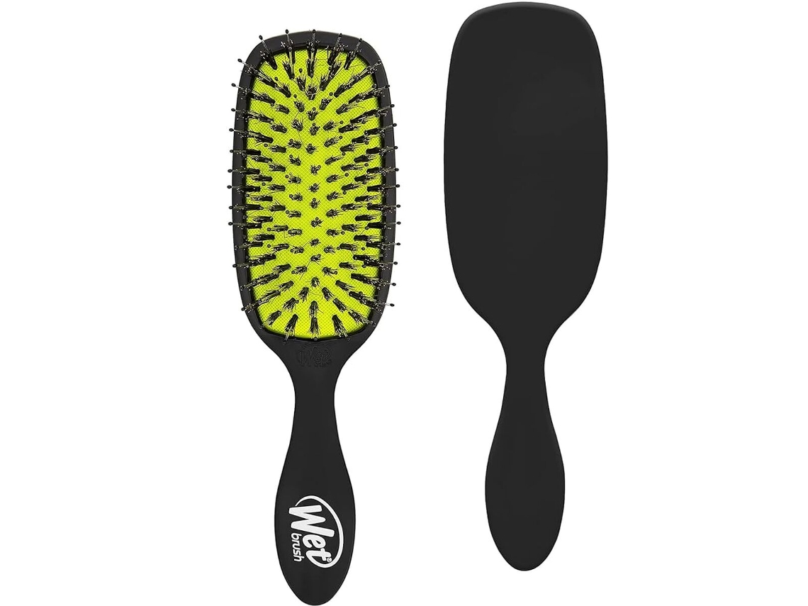 Escova Desembaraçante THE WET BRUSH Preto Potenciador de brilho