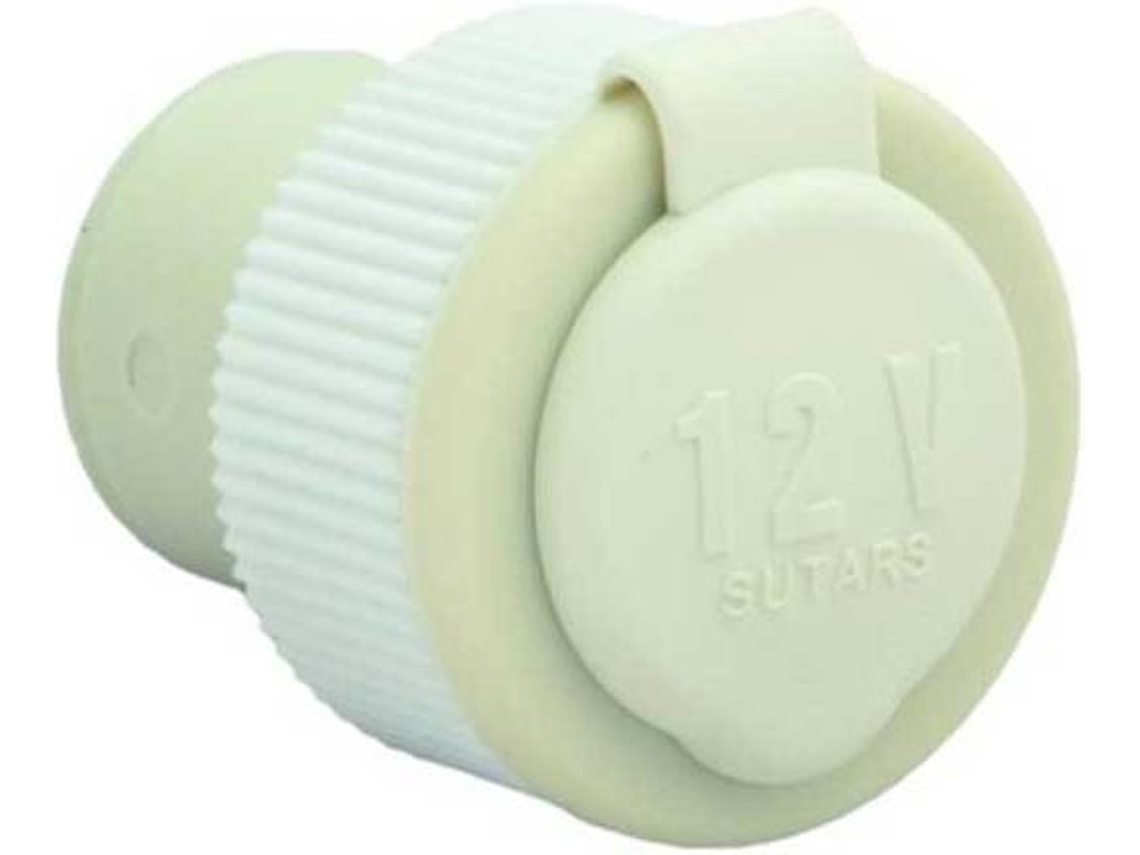 Ficha SUTARS Cigaret Lighter Plug Screw Branco