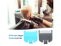 2pcs Conjunto De Pentes Guia Para Máquinas De Cortar Cabelo Wahl Pentes Limitadores