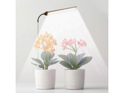Omni luz de Cultivo para Plantas Interiores, 5 Niveles de Brillo Y Temporizador 4/8/12/18h (1 Paquete)