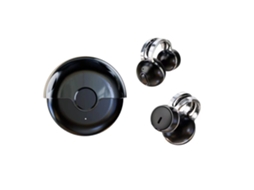 Fones Abertos Bluetooth 5.3 JIAPEI com 50h, condução aérea, microfones, IP6, preto