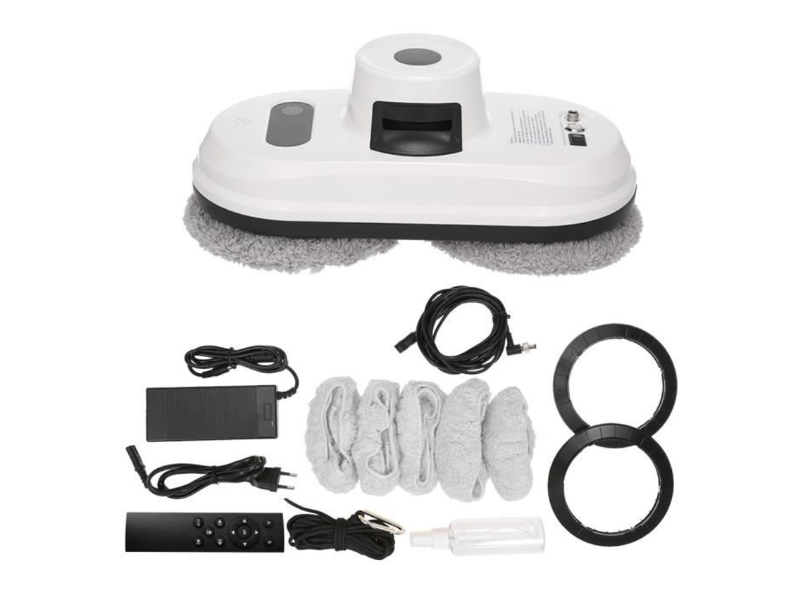 Robô elétrico de limpeza de janelas, aspirador de vidro automático, robô de limpeza de janelas, controle remoto S/MARCA