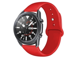 Pulseira bracelete silicone liquido Amazfit T-Rex Pro Vermelho