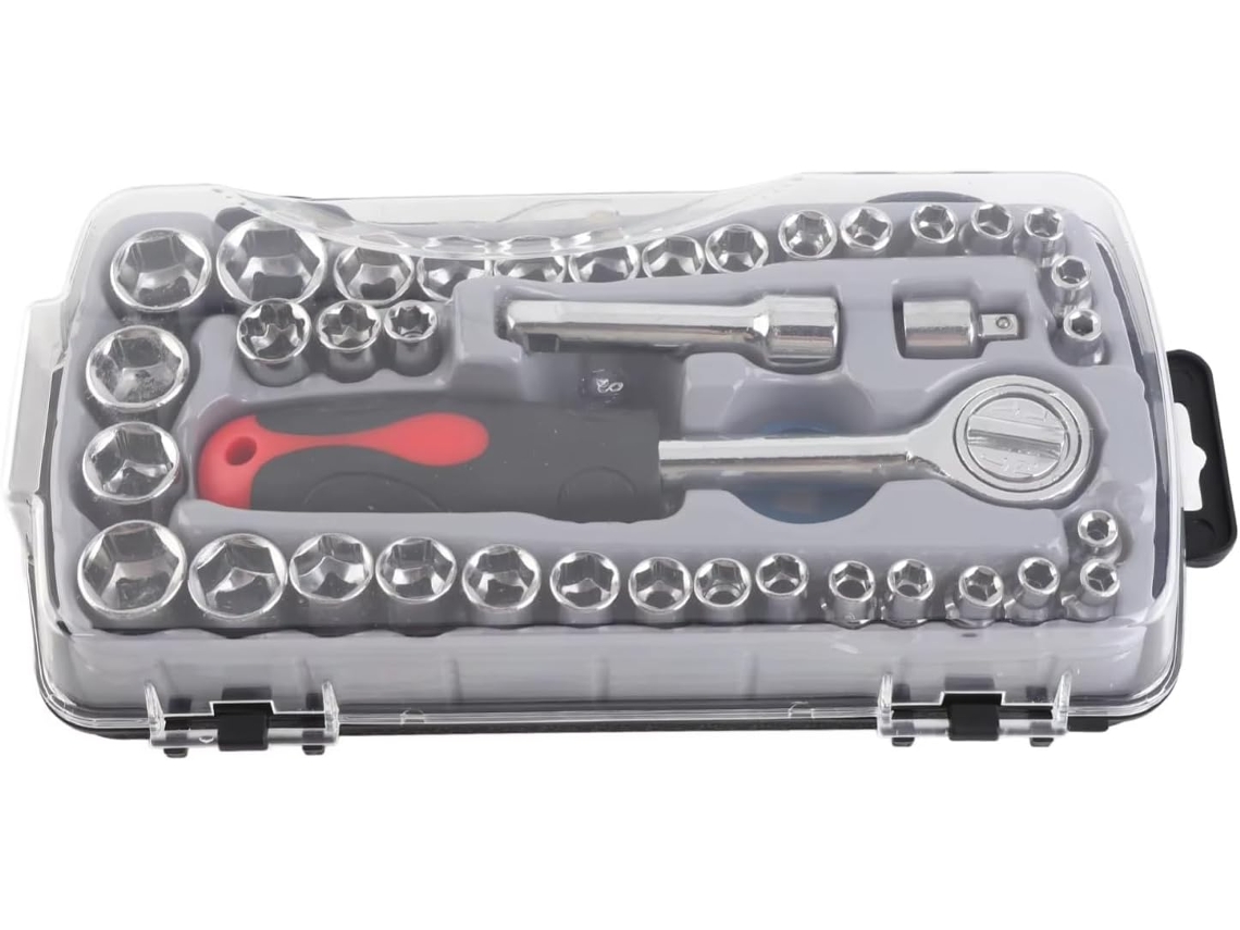 Conjunto De Ferramentas Multiuso Com 40 Peças, Incluindo De Soquetes, De Para Reparo Automotivo, Domésticas,