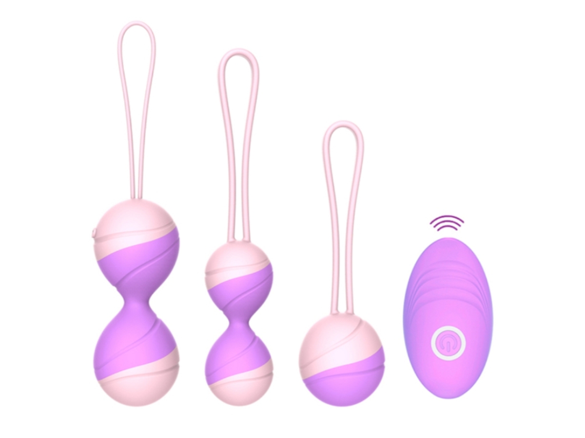 Vibrador de controle remoto Yizhood (Roxa)
