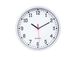 2026-reloj De Pared Vintage Grande Redondo Moderno Cocina Dormitorio Quartz Plata 22.5cm