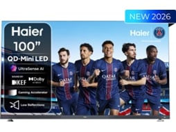 TV HAIER M96 H100M96FUX (QLED - 100'' - 254 cm - 4K Ultra HD - Smart TV)