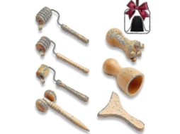 7 Pçs/set Masajeadores Faciais Gua Sha Ferramentas Kit de Massagem Meridiana Terapia Madeira Rodillo Lifting Fac Ial Masajeador Maderoterapia R GOKOCO