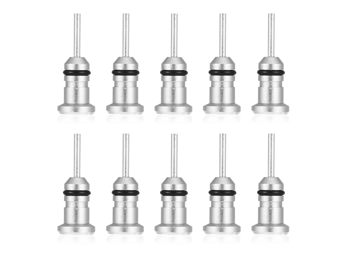 Plug Anti poeira LAXISCREED 3.5mm Universal Prata 10un