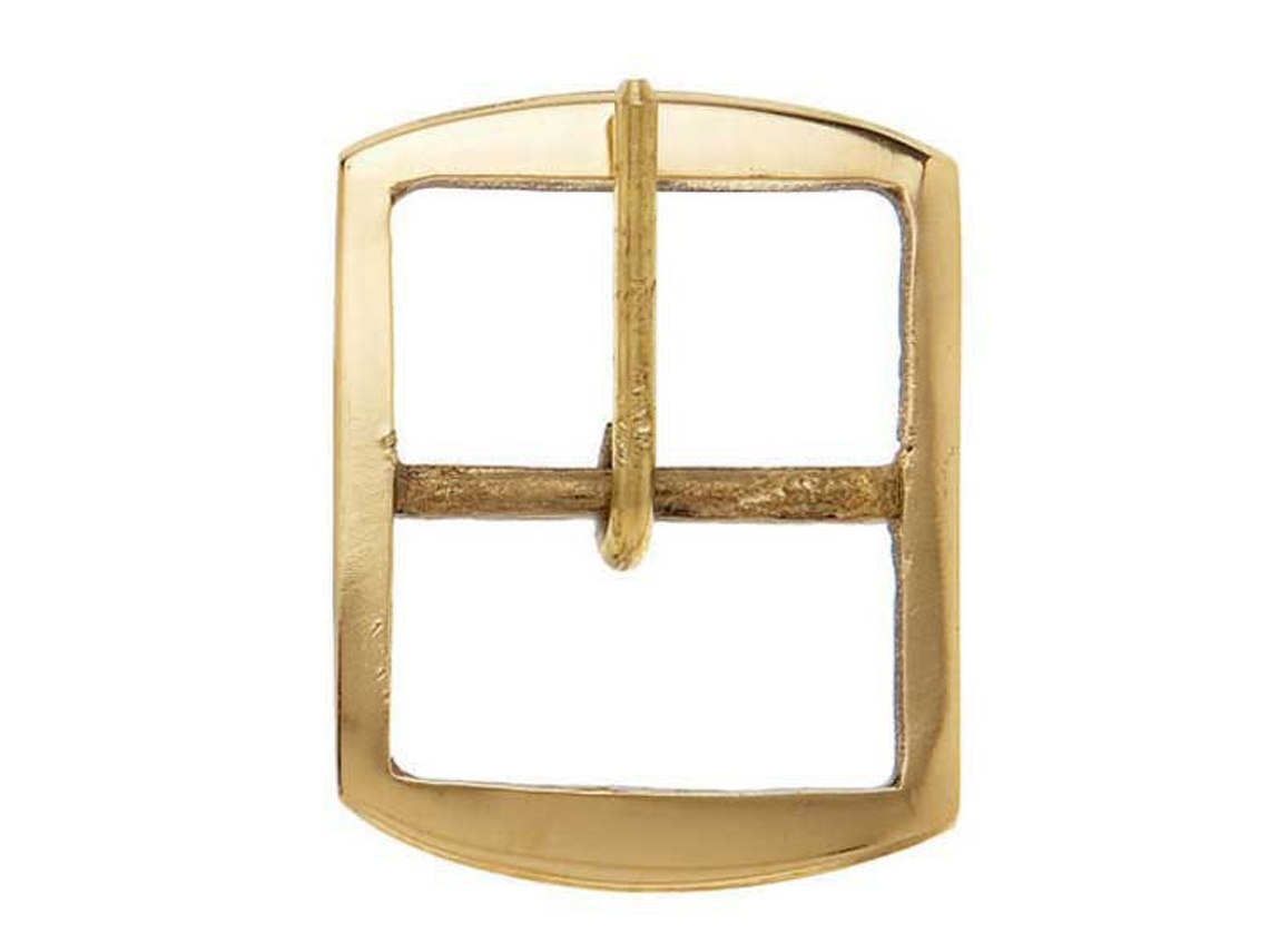 Dourado Suave Fivela de Colar de Vaca Rectangular Dourado 5 Cmhispano Hipica