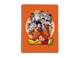 Pasta Dragon Ball A4 Com 30 Folhas Plásticas 84260