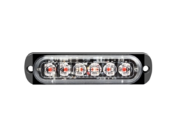 Amarelo-12-24v Universal 6 Led Luz De Sinalização Lateral Intermitente Luz De Aviso Led Para Automóvel Luz Intermitente Para Motociclo Pickup