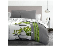 Capa Nórdica HOME LINGE PASSION Cinzento 220x240 cm