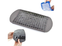 Forma De Gelo Silicone Para 160 Cubos Pequenos, Preta