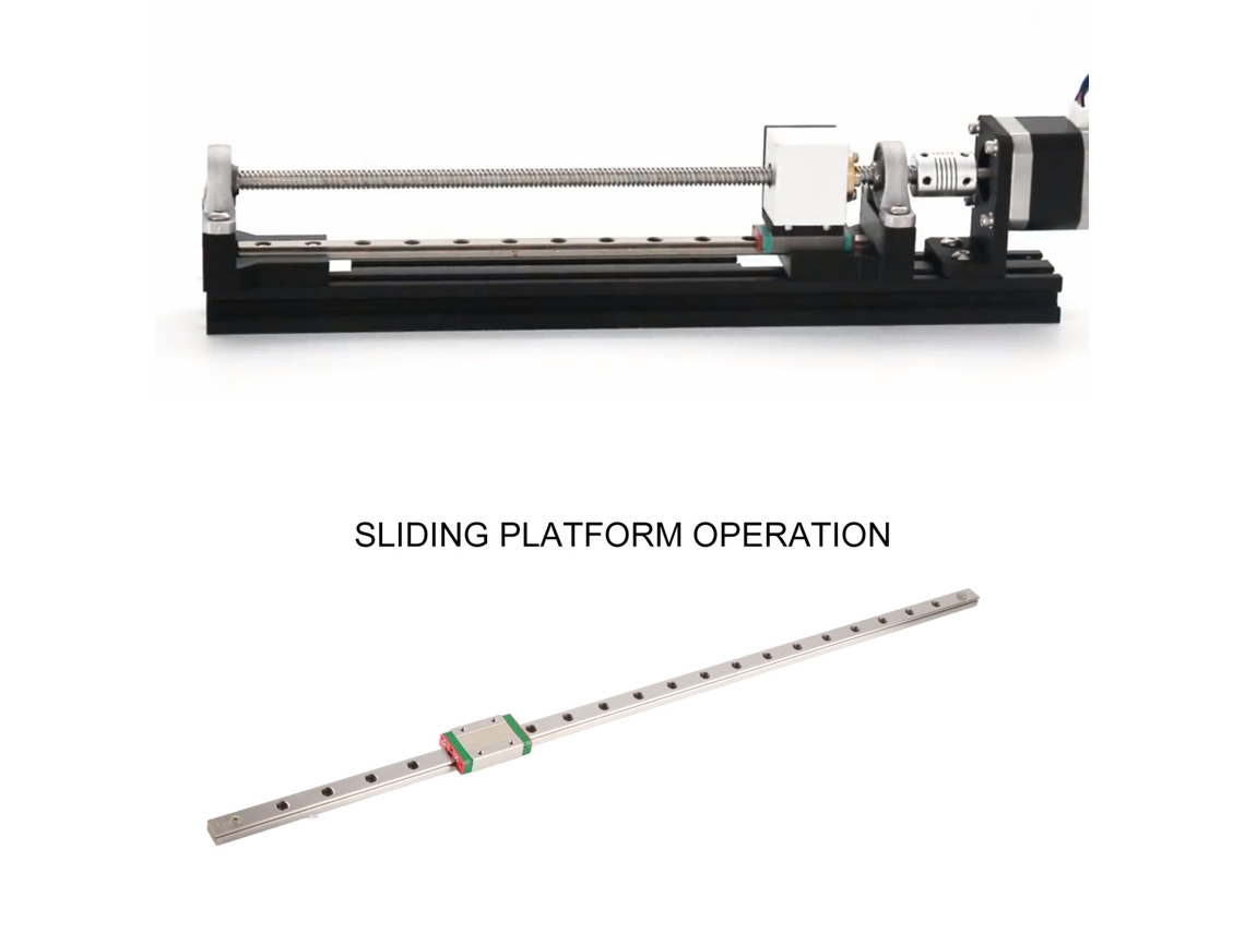 Laxiscreed Bloco De Guia Linear Mgn12h 3d Printing Com Operação Suave E Auto-alinhamento