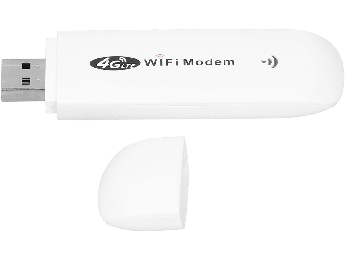 Modem Dongle Wi-fi 4g Lte Compacto Com Interface Usb, Slot Para
