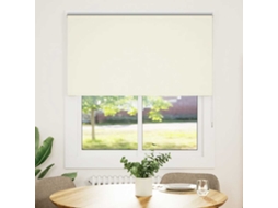 Vidaxl Persiana De Enrolar 125x130 Cm Largura Tecido 121,6cm Poliéster